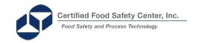 Certified Food Safety Center, Inc.2